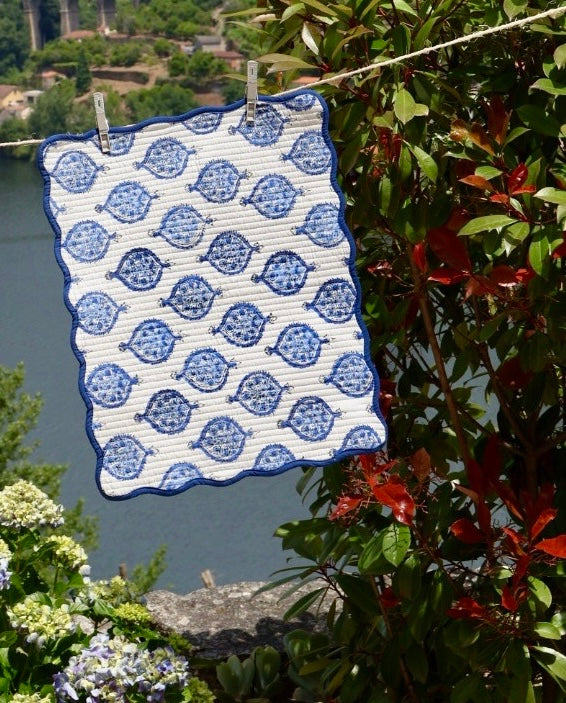 Hand Block Printed Reversible Placemats | Mari Jones